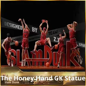 Figura de Anime de Baloncesto Japonés, Slam Dunk, Shenshou Sakura, Hanamichi Rukawa, <span class=keywords><strong>Kaede</strong></span> Mitsui, Hisahiro Miyagi, Akagi Shohken, Regalo - Product Image 2