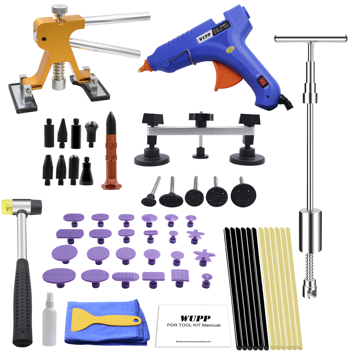 Набор инструментов для ремонта кузова автомобиля