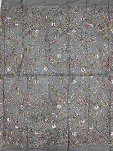 Phong Cách Mới Trẻ Em Của Áo Sơ Mi Với Sợi Thủy Tinh Cơ Sở Sợi Dây Thừng In Bead & Sequin Thêu Trên Vải Organza - Product Image 2