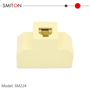 Adaptateur <span class=keywords><strong>en</strong></span> <span class=keywords><strong>T</strong></span> 3 voies pour <span class=keywords><strong>prise</strong></span> <span class=keywords><strong>t</strong></span>éléphonique RJ11 6P4C, 1 femelle vers 3 femelles - Product Image 6