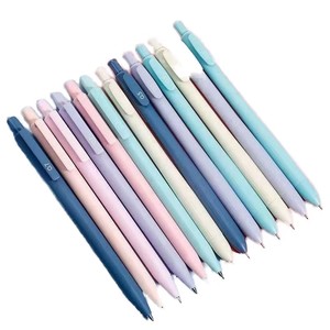 Stylo Gel Rétractable Macaron Personnalisé OEM ODM, Vente en Gros, Pointe 0,5 mm, Séchage Rapide, Idéal pour Bureau, École, Cadeau <span class=keywords><strong>d</strong></span>'<span class=keywords><strong>Entreprise</strong></span> - Product Image 1