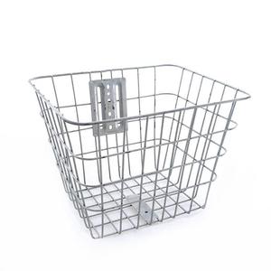Cesta de malla de Metal <span class=keywords><strong>para</strong></span> <span class=keywords><strong>bicicleta</strong></span> de montaña, cesta plegable delantera con mango de liberación rápida - Product Image 3