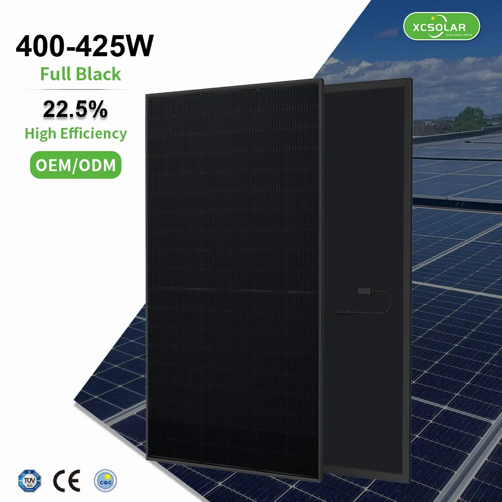 XC güneş üreticisi 9BB yarım hücre n-tipi Bifacial Mono poli güneş enerjisi paneli 500w 550w 560w 580w//