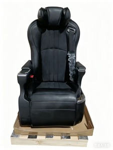 Asiento de Coche de Cuero de Lujo para Negocios, Impermeable, Eléctrico, Interior Modificado, VIP, con Funciones de Masaje y Ventilación, Compatible con Hiace para Adultos - Product Image 5