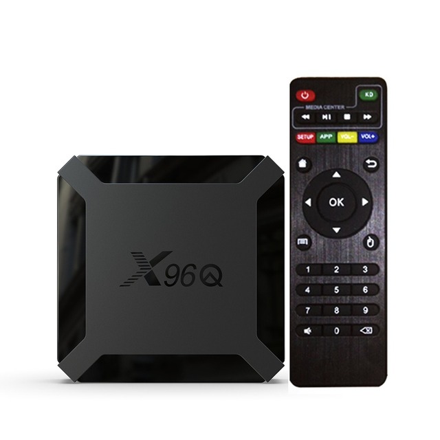 Android TV Box X96q Allwinner H313 4K Smart Box 1GB 8GB 2GB 16GB RAM ROM Android 10.0 WiFi OTT Box Wholesale