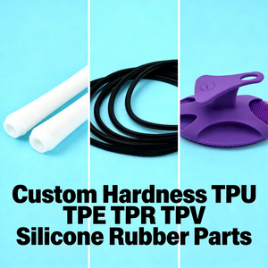 Voedingsmiddelen- en medische siliconenrubber injectiegieten LSR-gieten TPE TPU TPV TPR op maat gemaakte injectiegietmatrijzen - Product Image 1