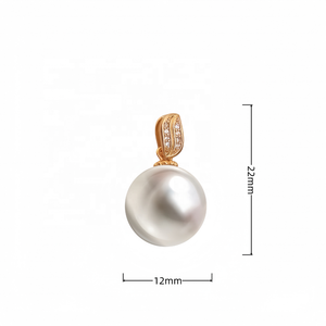 Lüks 13.56MHz paslanmaz çelik NFC kolye kolye imitasyon inci onun RFID yenilik noel tatil takı hediye - Product Image 2