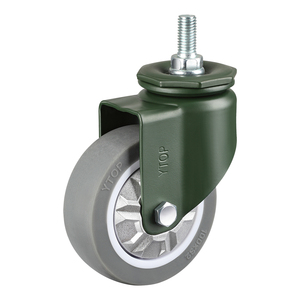 Die Tragfähigkeit von mittelgroßen 3-Zoll-Kunstkautschuk-Manganstahlrollen beträgt 110kg - Product Image 1