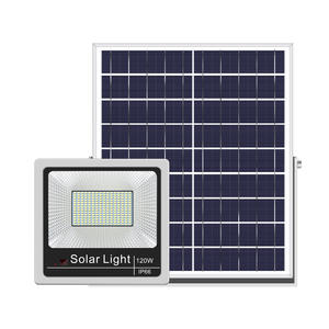 Hooree 389B <span class=keywords><strong>projecteur</strong></span> extérieur lampadaire économie d'énergie alimenté lampes solaires épaissir moulage sous pression aluminium 60W LED 80 ABS -25 - 50 - Product Image 5