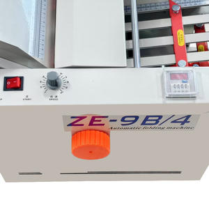 9B/4 Multifunktionale Vollautomatische Kontinuierliche Papierfaltmaschine Einfach zu Bedienen 220V 80 M/MIN Produktionskapazität - Product Image 4