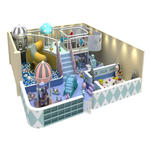 Château d'enfants le plus chaud jouer fête zone centrale toboggan équipement de terrain de jeu intérieur ensemble d'équipement de jeu doux <span class=keywords><strong>parc</strong></span> pour enfants - Product Image 3