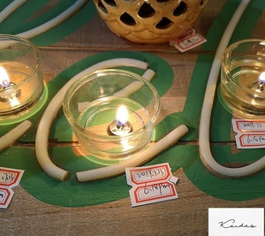 FAI DA TE Trasparente Candela Tazza <span class=keywords><strong>di</strong></span> <span class=keywords><strong>Vetro</strong></span> <span class=keywords><strong>Per</strong></span> La Candela Che Fa - Product Image 6