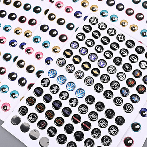Logotipos de Coche en Resina Epoxi Cristal Haiqi, Adhesivos Autoadhesivos de PVC, Impresión UV, Diseño Personalizado Estereoscópico 3D - Product Image 3