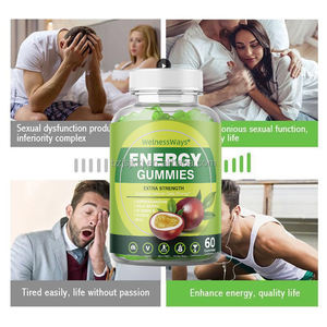WelnessWays Supply integratore maschile personale maschile potenziamento di altre cure sanitarie Booster uomo energia Gummies - Product Image 5