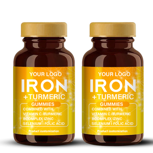 Forte demande Marque privée Bonbons en fer Multivitamine C Curcuma Folate Suppléments en fer Bonbons en fer Vitamines pour hommes et femmes - Product Image 5