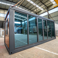 Modulaire Facile à Assembler Maison Pliable 20 pieds 40 pieds Portable Pliable Maison Mobile Conteneur Pliant Maison Préfabriquée Kit
