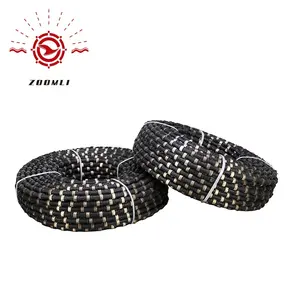 Quarry Stone Tools Diamond Wire Saw Rope For Granite Marble Cutting
