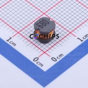CD54-680M 68UH ตัวเหนี่ยวนำไฟฟ้าแบบ SMD,5.8x5.2 มม. ( ค่าความเหนี่ยวนำ: )( ความแม่นยำ: 20% กระแสไฟฟ้าที่กำหนด: 610mA ) - Product Image 1