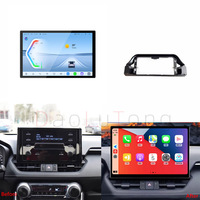 Pantalla Táctil OLED de 13.1 Pulgadas 4K con Android 15, CarPlay y Android Auto, GPS Integrado, Conexión USB Inalámbrica para RAV4 2020-2025