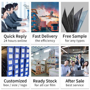 Film solaire teint à haute vision g, pour vitres de voiture, autocollants, pour pare-<span class=keywords><strong>brise</strong></span> automobile, professionnel, 1 pièce - Product Image 4