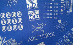Étiquette de vêtement personnalisée en silicone 3D de haute qualité, transfert thermique, étiquette tissée en coton pour T-shirt, logo de marque personnalisé - Product Image 5
