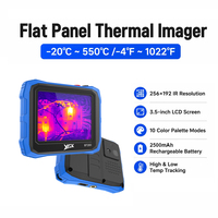 Caméra thermique à écran tactile 3,5 pouces 256x192 pour la résolution des problèmes électriques et la réparation des climatiseurs 8G 40mK