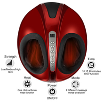 Masseur électrique pour les pieds, appareil de massage des pieds 3D Shiatsu avec compression d'air, pétrissage et thérapie thermique
