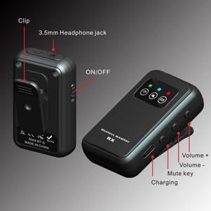 M7 2.4g אלחוטי במערכת צג האוזן עם משדר מקלט אוטומטי זיווג מקצועי צג האוזן - Product Image 2