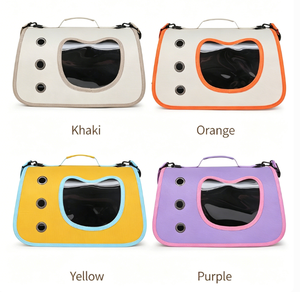 Transportín Cuadrado para Mascotas, Ligero y Moderno, de Oxford Suave, Transpirable, para Perros y Gatos, con Cierre de Cremallera, Capacidad de 7 kg - Product Image 6