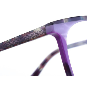 Lunettes optiques unisexes de bonne qualité montures de lunettes en acétate pour hommes et femmes match de forme de visage en diamant prêt à expédier - Product Image 2