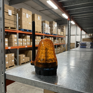 Nouvelle alarme lumière stroboscopique avertissement étanche 12V 70mA indicateur lampe petite sécurité clignotante pour ouvre-porte pas de son - Product Image 4