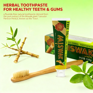 Dilfive Premium <strong>Miswak</strong> <strong>Toothpaste</strong> with Box Packaging Advanced Natural Herbal Formula for Professional Teeth Whitening - Product Image 2