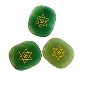 Set de regalo de artesanías de piedras semipreciosas, piedras naturales para meditación, cristales de sanación espiritual - Product Image 3