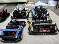 Karting à pièces, série de karts télécommandés, voiture chronométrée pour 2 joueurs, jeu à pièces, manège pour enfants, machine d'arcade, machine de divertissement