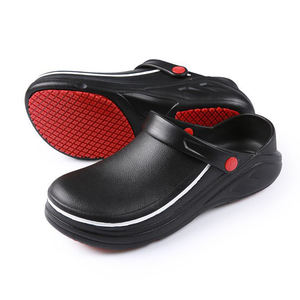 Zuecos de China para hombre, zapatos de trabajo de cocina a prueba de aceite de alta calidad EVA para <span class=keywords><strong>Chef</strong></span> <span class=keywords><strong>Master</strong></span> Cook, zapatillas de restaurante, Sandalias planas - Product Image 4