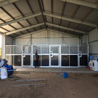 Moderne Et Élégant Nouveau Temporaire Cheval Complexe Stable Portatif Écuries