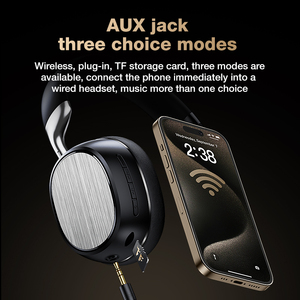 Thanh Lịch Tiếng Ồn Hủy Bỏ Tai Nghe Không Dây V5.3 Có Thể Gập Lại Tai Nghe Với 3.5Mm Có Dây Âm Thanh Over-Ear Tai Nghe FM Chế Độ Tai Nghe - Product Image 5