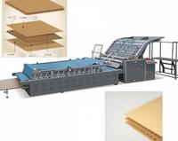 Laminage semi-automatique haute vitesse pour papier ondulé de boîtes