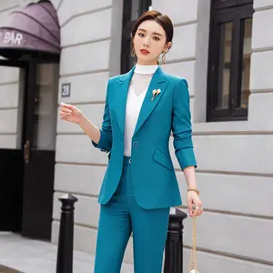 2024 Ladies Professional Dress Women's Formal Occasion Suit Blazer For Spring And Autumn Tempered