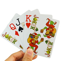 Cartes à Jouer Personnalisées Imprimées, Écologiques et Imperméables - Jeu de Société Familial, Taille et Couleur Personnalisables, Durables et Portables pour Cadeaux