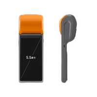 Terminal de point de vente mobile tout-en-un Q6 robuste avec imprimante de tickets, terminal de point de vente mobile 4G Android