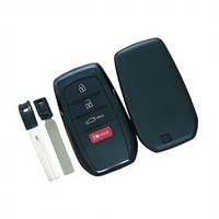 Coque de clé télécommande intelligente 4B en gros pour Toyota Avalon Camry Corolla 2018-2022 (avec fonction coffre et panique)