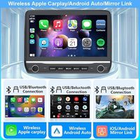 Autoradio 4+64G pour Toyota Tundra 2007 2008 2009 2010 2011 2012 2013 Toyota Sequoia 2008-2019, WiFi CarPlay Android Auto