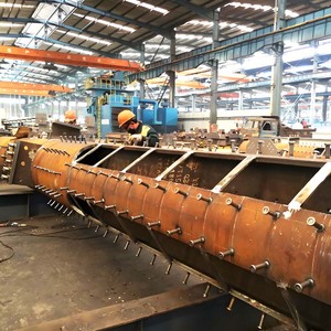 Hàn dầm thép kết cấu hoàn hảo mặt cắt ngang cột thép tròn và cột thép vuông để xây dựng - Product Image 2