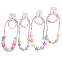 Ensemble collier et bracelet de princesse, bijoux de costume pour adolescentes, bijoux de jeu pour femmes, déguisements, jeux de rôle, cadeaux de fête