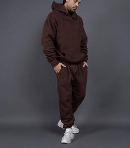 Nuevo Estilo, Trajes Deportivos Casuales para Hombre, Corte Regular, Invierno, 100% Algodón, Transpirables, Diseño de Logotipo Personalizado, Tallas Grandes, en Oferta - Product Image 1