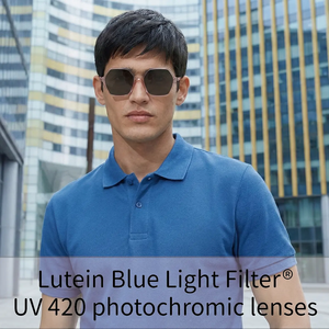 Lentes de Sol con Tinte de Moda IOT Design Optotech Relax 1.61 UV420 Grises de Alto Índice para Gafas - Product Image 6