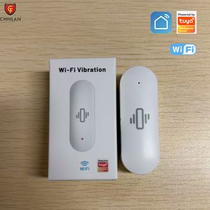 Tuya WIFI Sensor de vibración inteligente Protección de seguridad para el hogar con <span class=keywords><strong>alarma</strong></span> <span class=keywords><strong>en</strong></span> tiempo real Sensor de ventana inteligente inalámbrico Sincronización por aplicación - Product Image 5