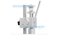 Machine manuelle de scellage et de sertissage de flacons de parfum en verre de 13 mm, 15 mm, 18 mm, 20 mm pour l'alimentation et les boissons avec garantie d'un an