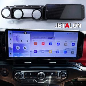 Écran QLED 15 pouces pour Jeep Wrangler 2018-2022, autoradio Android avec CarPlay sans fil, navigation GPS, lecteur multimédia, 4G WIFI - Product Image 1